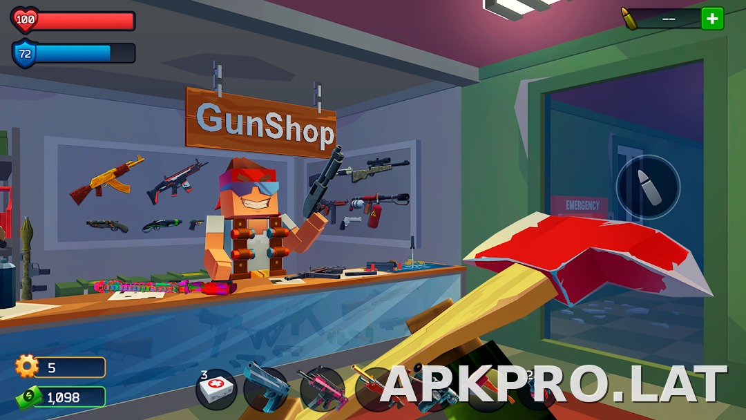 Pixel Combat: Zombies Strike скриншот 2