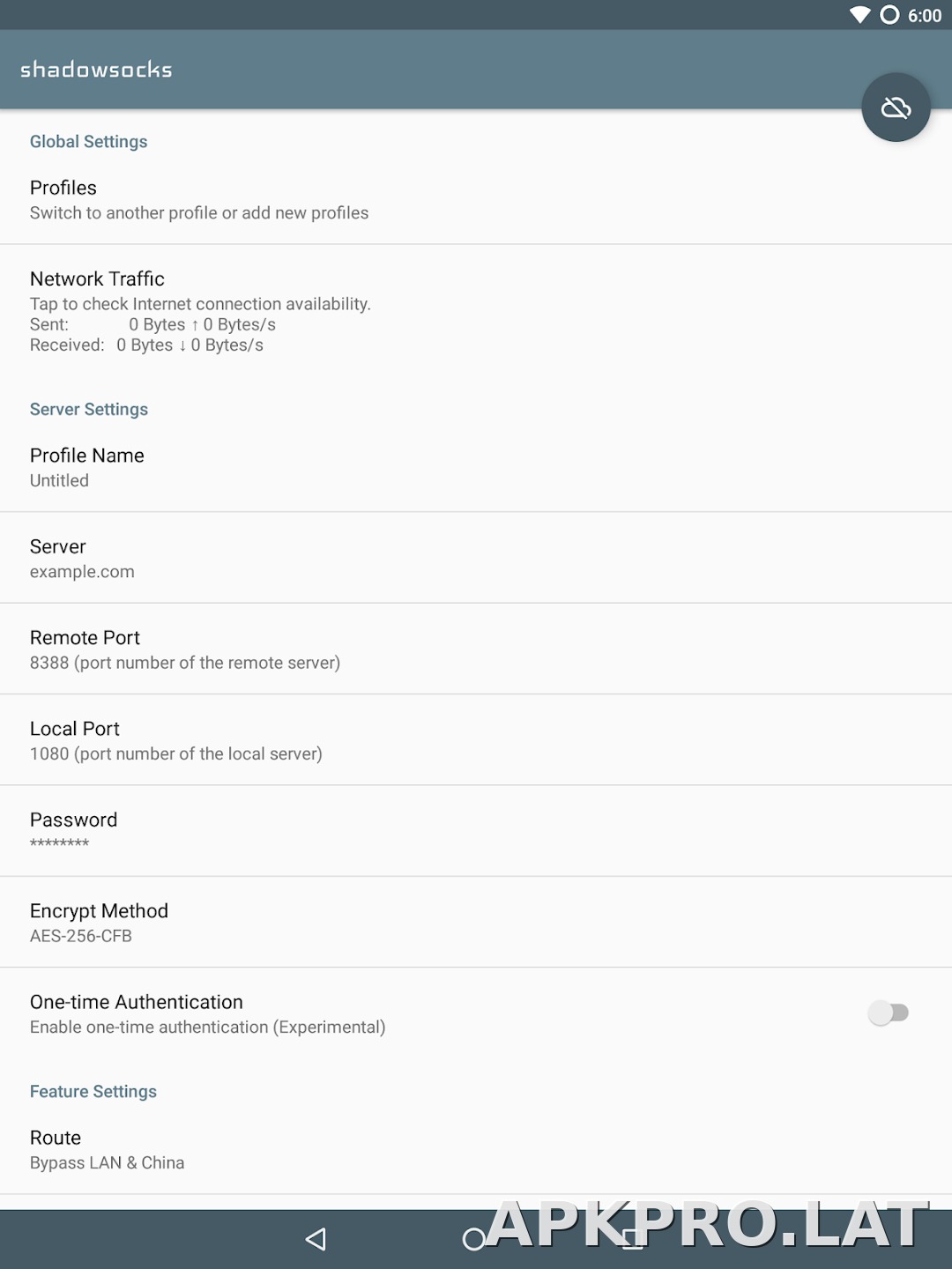 Shadowsocks скриншот 5