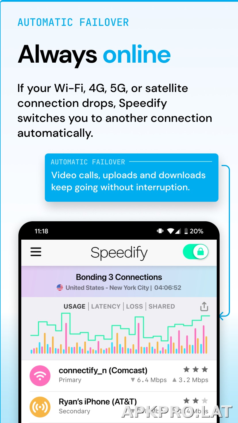 Speedify скриншот 2