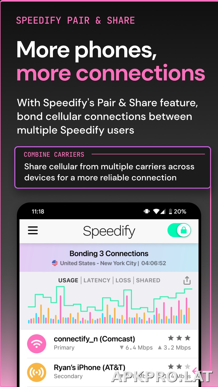 Speedify скриншот 5